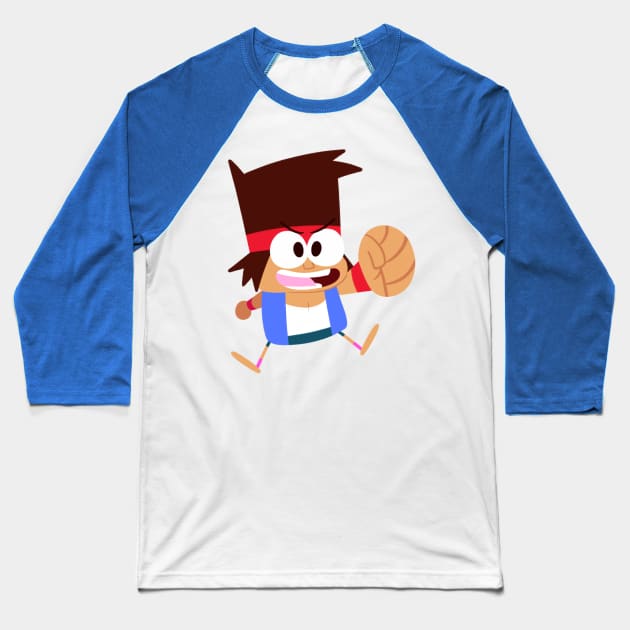 OK KO - KO Baseball T-Shirt by 8bitmonkey